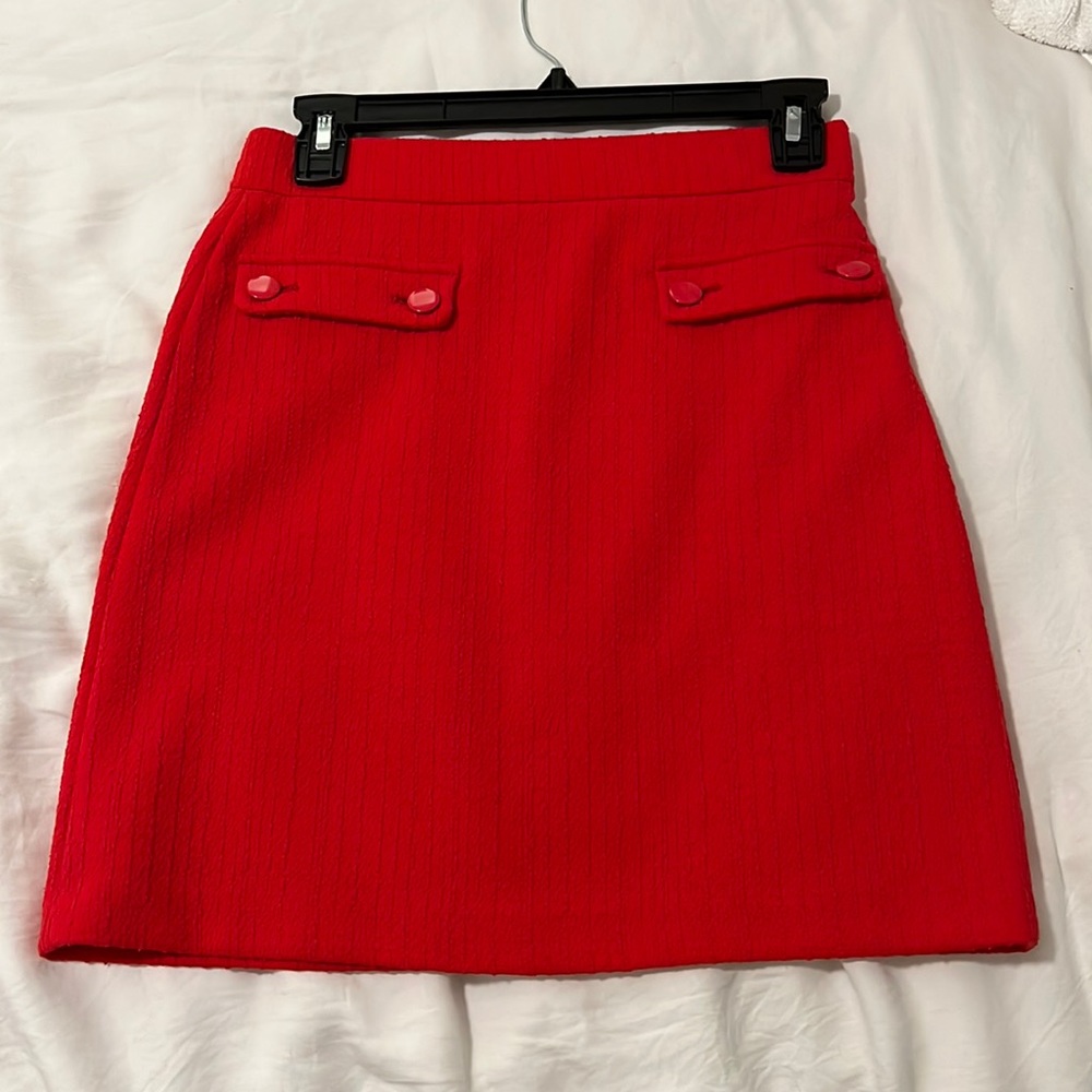LOFT red pencil skirt